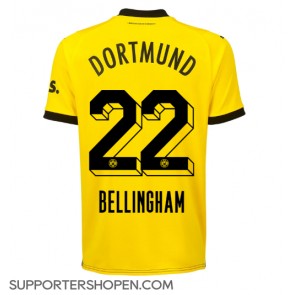 Borussia Dortmund Jude Bellingham #22 Hemma Matchtröja 2023-24 Kortärmad